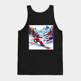 alpine skiing Tank Top